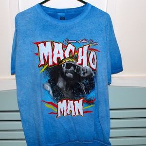 XL Macho Man Cream of the Crop tee